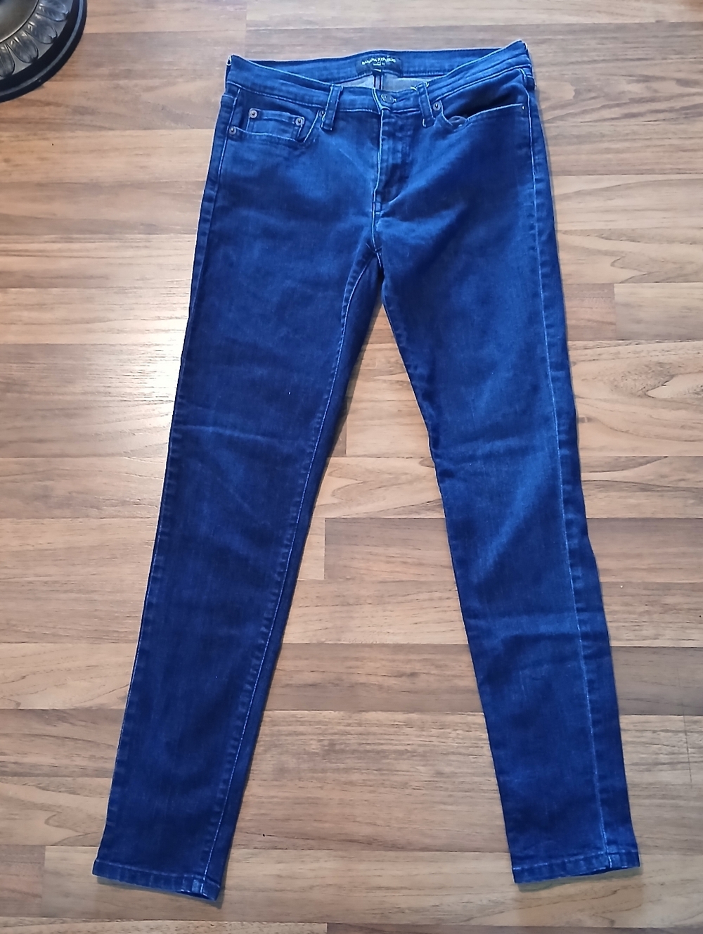 Banana Republic Women's Size 27/4 Navy Blue Skinny Fit Jeans